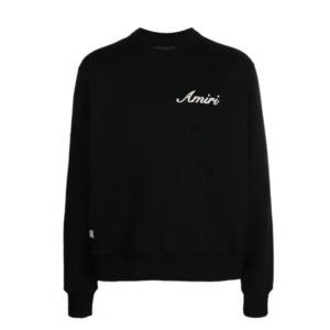Ami Logo-Embroidered Cotton Sweatshirt