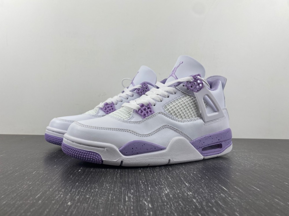 Air Jordan 4 “”White Purple”