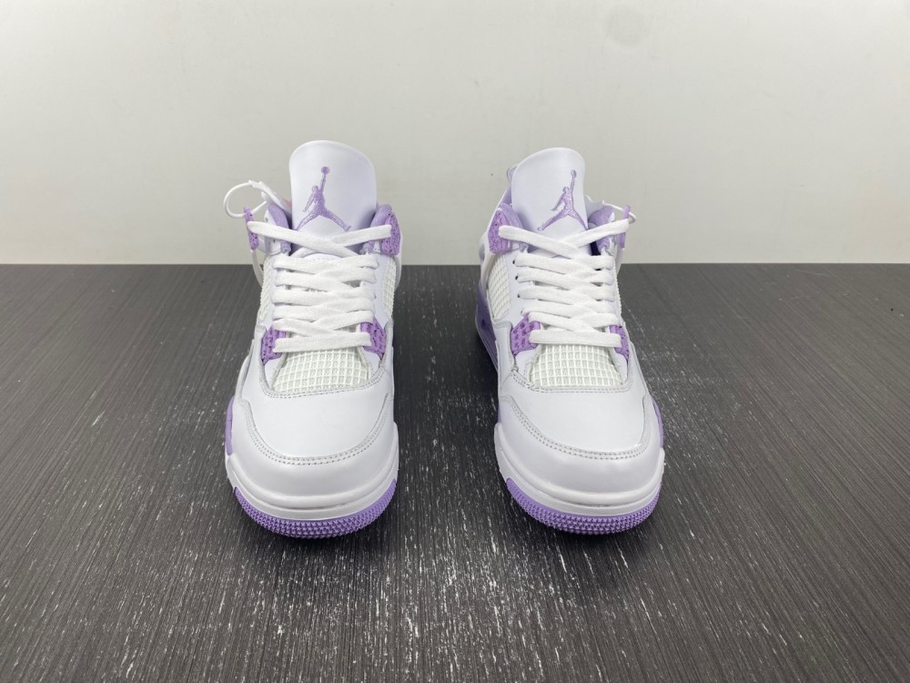 Air Jordan 4 “”White Purple” - Image 4