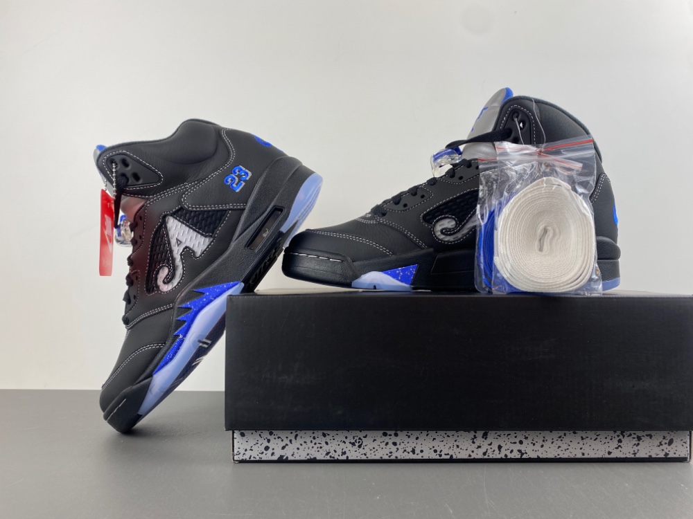 Awake NY x Air Jordan 5 “Racer Blue” - Image 4