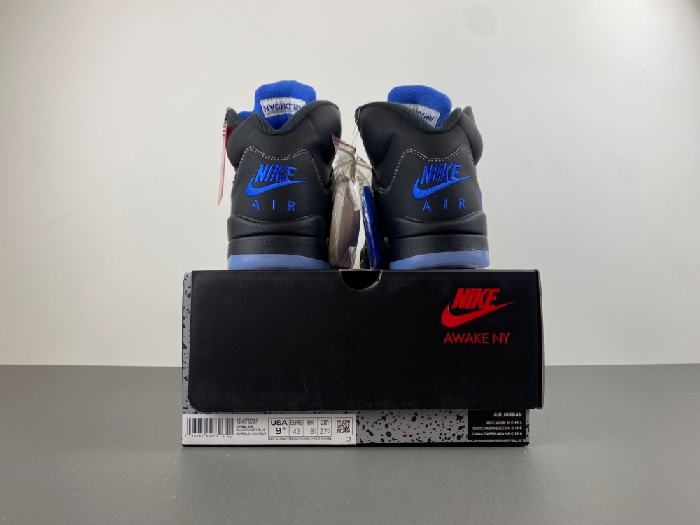 Awake NY x Air Jordan 5 “Racer Blue” - Image 5