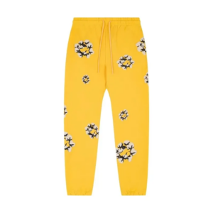 Denim Tears Cactus Tears Wreath Sweatpants Yellow