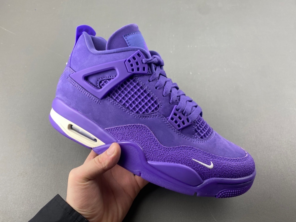 Nigel Sylvester x Air Jordan 4 RETRO OG SP PURPLE - Image 6