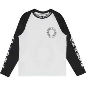 Chrome Hearts Horseshoe Neck Black White