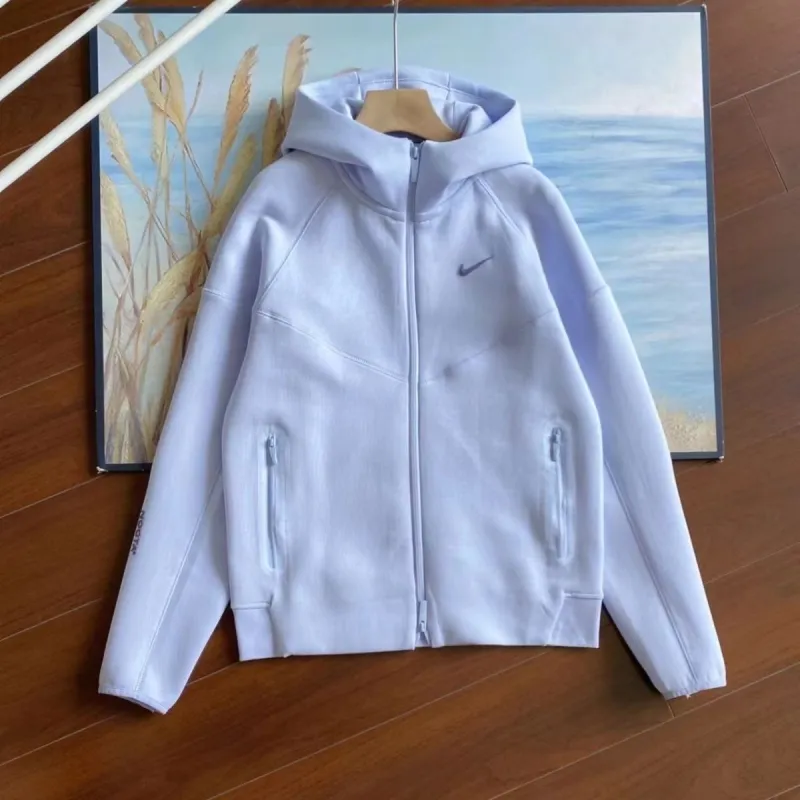 Nike Sportswear x NOCTA Tech Fleece Full Zip Hoodie & Joggers Set Palest Purple - Image 2