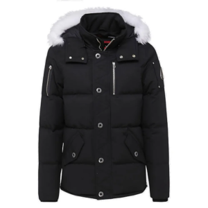 Moose Knuckles ORIGINAL 3Q FUR Black/Whites (NFC)