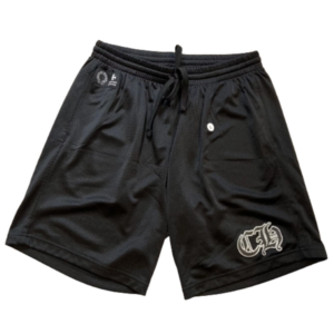 Chrome Hearts Sports Mesh Varsity Shorts Black