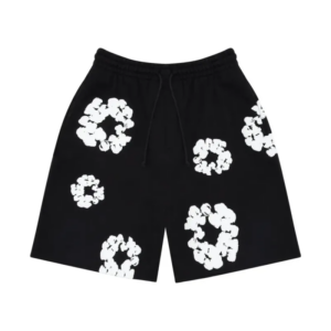 Denim Tears The Cotton Wreath Shorts Black