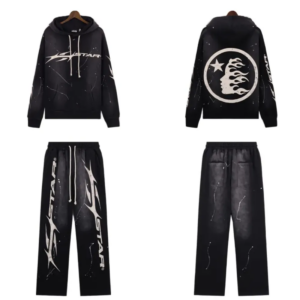 Hellstar Hstar Hoodie & Sweatpants Set #8201-5669 Black