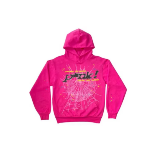 Sp5der P*NK Hoodie Pink