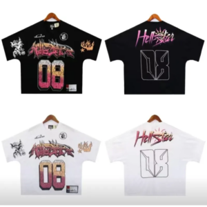 Hellstar Capsule 8 T-Shirts Black and White