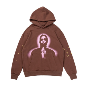 Sp5der Hoodie Brown