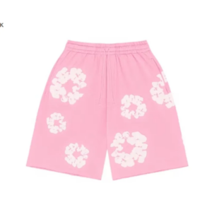 Denim Tears The Cotton Wreath Shorts Pink