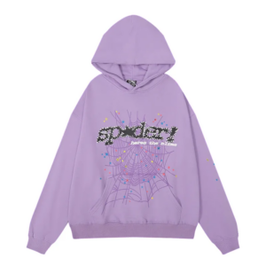 Sp5der TC5 Hoodie Purple