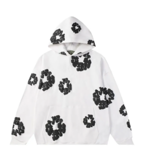 Denim Tears The Cotton Wreath Sweatshirt Black and White