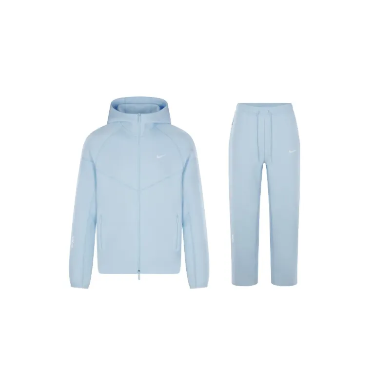 Nike Sportswear x NOCTA Tech Fleece Full Zip Hoodie & Joggers Set Cobalt Tint