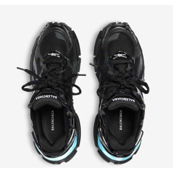 Balenciaga Runner Black in LED - Image 2