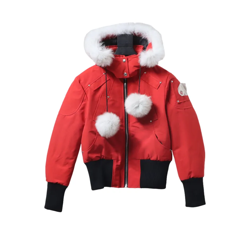 Moose Knuckles Stirling Women's down jacket bright red