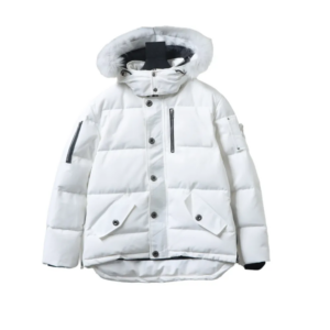 Moose knuckles Men's down jacket White
