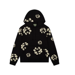 Denim Tears Cactus Tears Wreath Hoodie Black