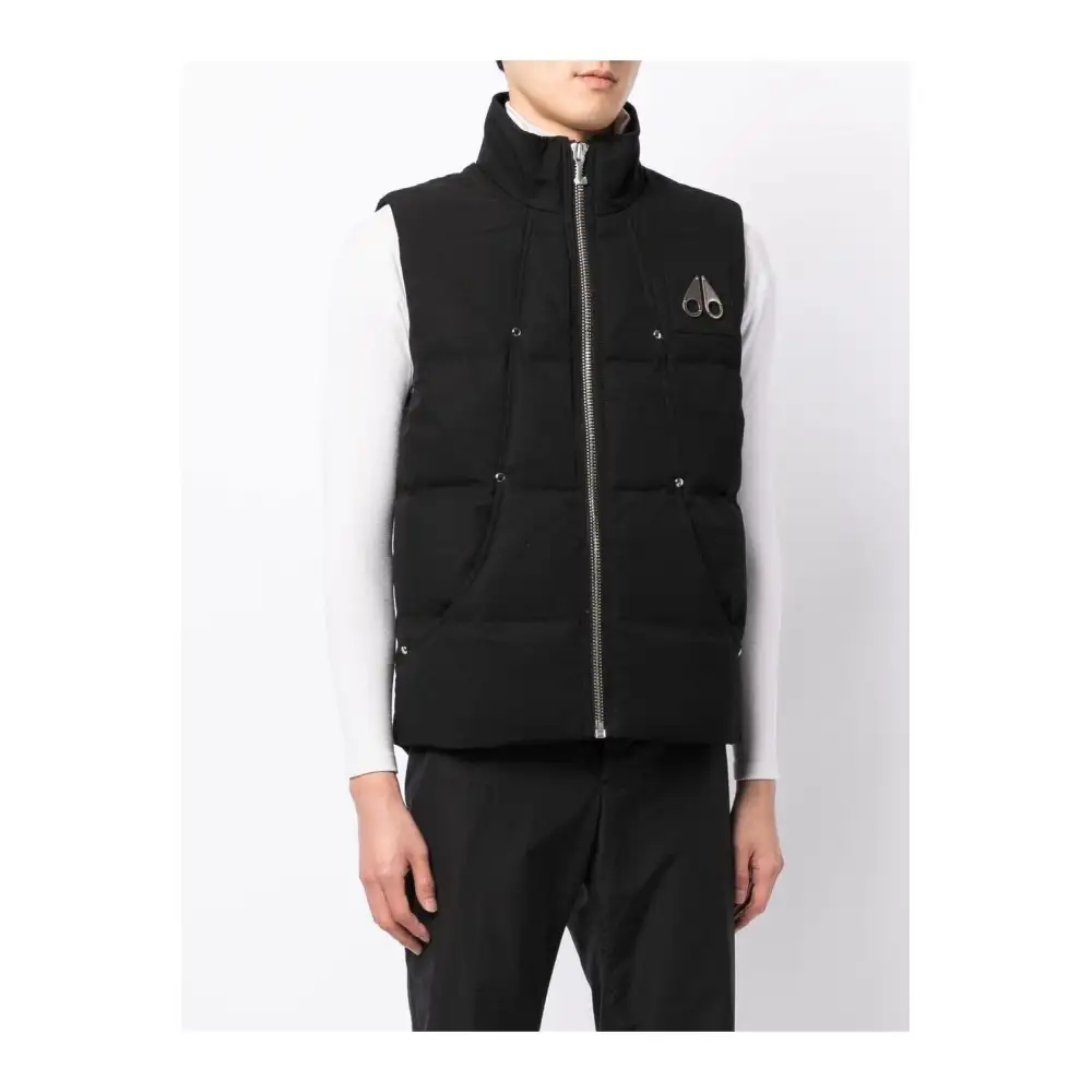 Moose Knuckles Montreal Vest Black - Image 2