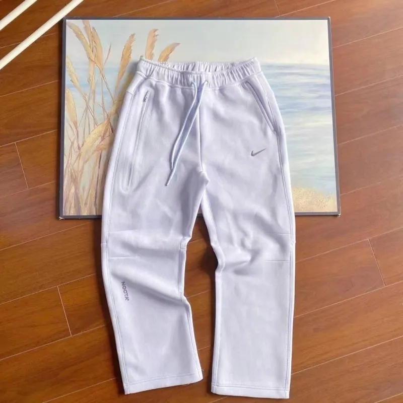 Nike Sportswear x NOCTA Tech Fleece Full Zip Hoodie & Joggers Set Palest Purple - Image 3