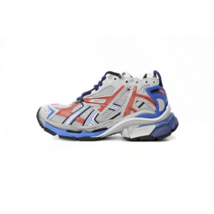 Balenciaga Runner White Blue Orange 677402 W3RB6 1264