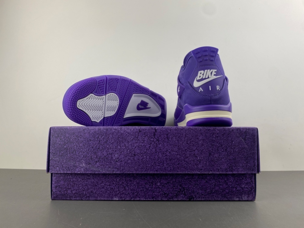 Nigel Sylvester x Air Jordan 4 RETRO OG SP PURPLE - Image 4