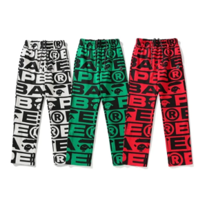 BAPE Sport Pattern Sweat Pants 8919