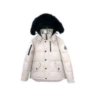 Moose Knuckles 3Q Quited Puffer Jacket White