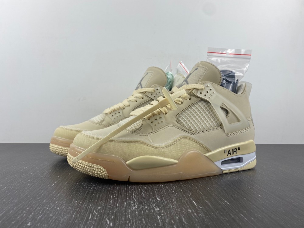 Jordan 4 RetroOff-White Sail - Image 3