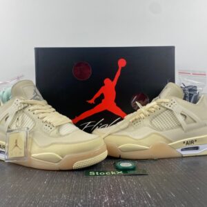 Jordan 4 RetroOff-White Sail