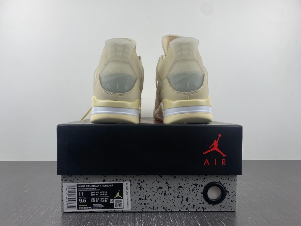 Jordan 4 RetroOff-White Sail - Image 5