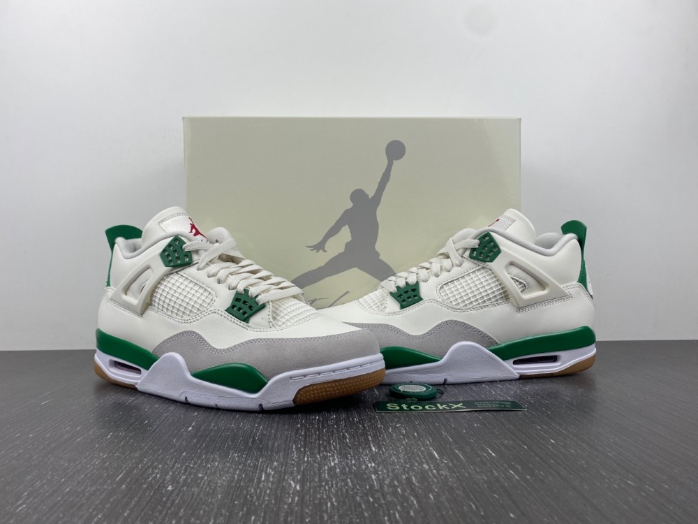 Jordan 4 Retro SB Pine Green