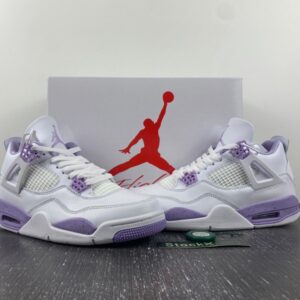 Air Jordan 4 “”White Purple"