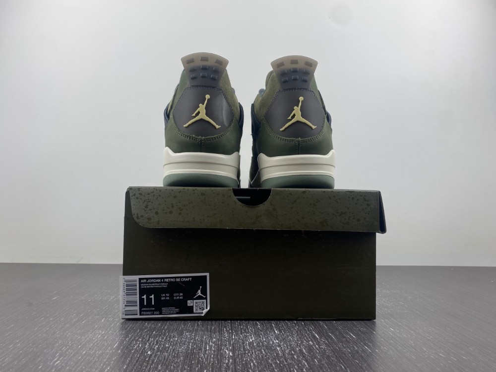 Jordan 4 Retro SE Craft Medium Olive - Image 5