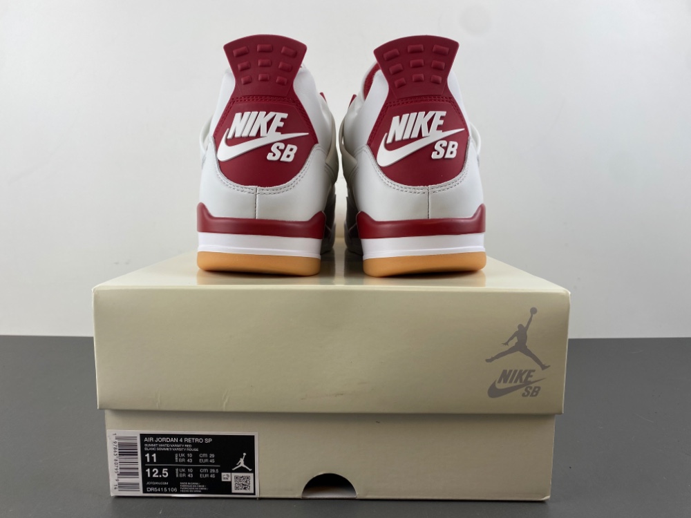 Nike SB x Air Jordan 4 Retro SP 'Varsity Red' - Image 7
