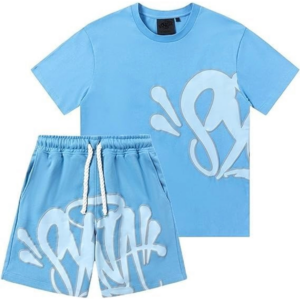SYNA WORLD LOGO TWINSET SAGE BLUE SET